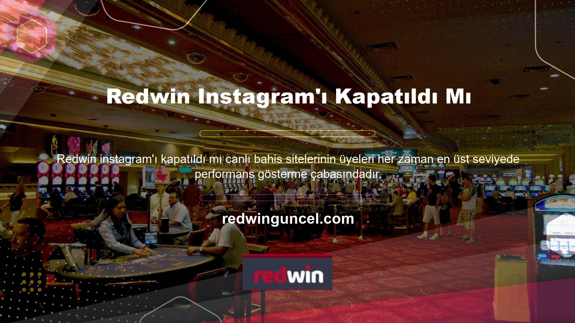 Redwin Instagram hesabı da yüksek profili nedeniyle dikkat çekiyor
